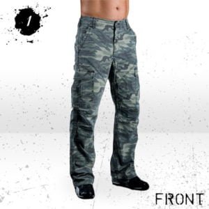 Hornee Jungle Green Cargo Pants