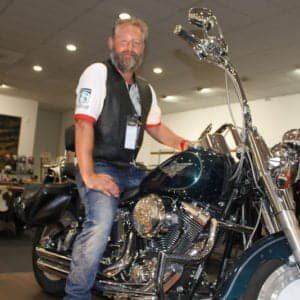 motorcycle leather vest