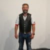 motorcycle leather vest