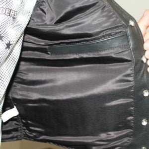 motorcycle leather vest