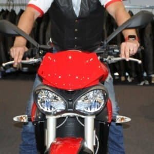 motorcycle leather vest