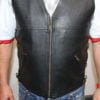 motorcycle leather vest