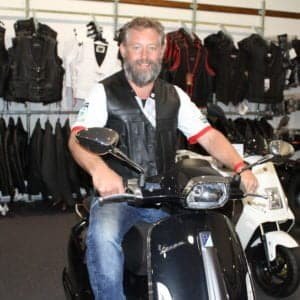 motorcycle leather vest