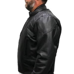 motorcycle leather jacket