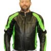 motorcycle leather jacket