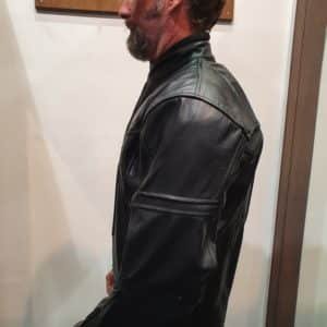 motorcycle leather jacket