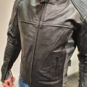 motorcycle leather jacket