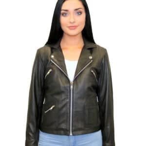 womens motorcycle leather jacket