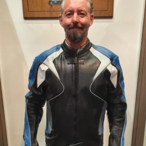 motorcycle leather jacket