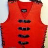 Thick leather vest