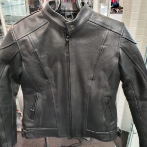 Ladies motorcycle leather jacket