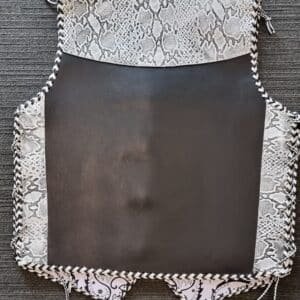 snakeskin leather vest nz