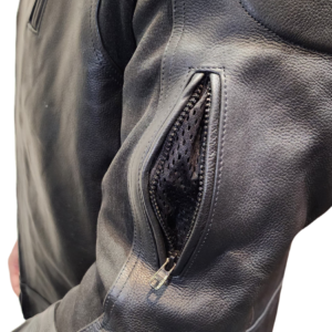 Rubber Motorcycle Leather Jackets